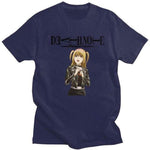 Death Note Misa t-shirt manches courtes 100% coton décontracté mode cosplay