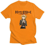 Death Note Misa t-shirt manches courtes 100% coton décontracté mode cosplay