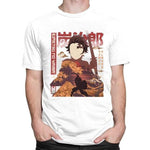 Demon Slayer Tshirt Kimetsu no Yaiba Kamado Nezuko t-shirt manches courtes 100% coton décontracté mode cosplay