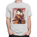 Demon Slayer Tshirt Kimetsu no Yaiba Kamado Nezuko t-shirt manches courtes 100% coton décontracté mode cosplay