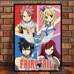 Fairy Tail Poster canvas manga affiche décor
