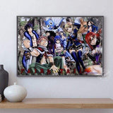Fairy Tail Poster canvas manga affiche décor