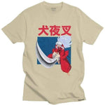 Feudal Demon Inuyasha T ShirtTessaiga Sesshoumaru Higurashi Kagome t-shirt manches courtes 100% coton décontracté mode cosplay