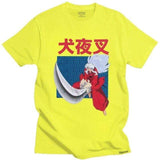 Feudal Demon Inuyasha T ShirtTessaiga Sesshoumaru Higurashi Kagome t-shirt manches courtes 100% coton décontracté mode cosplay