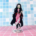 Figurine Demon Slayer Kimetsu no Yaiba Keychain Acrylic Ornaments Kamado Tanjirou Blade of Ghost Kamado