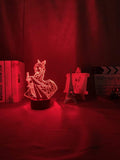 Figurine Demon Slayer Kocho Kanae Light for Bedroom Decor  Manga Kocho Kanae Lamp Kimetsu No Yaiba lampe 3D