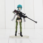 Figurine Gun Gale On Line GGO Asada Shino  Figma 241 Sinon Sniper Sword Art Online 2