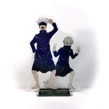 Figurine Jujutsu Kaisen Gojo Satoru Inumaki Toge support acrylique