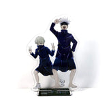 Figurine Jujutsu Kaisen Gojo Satoru Inumaki Toge support acrylique