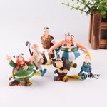 Figurine Les Aventures D'astérix Action Figure Jouet Astérix Obélix Panoramix Abraracourcix Figurines Jouet 4.5-8 cm