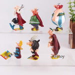 Figurine Les Aventures D'astérix Action Figure Jouet Astérix Obélix Panoramix Abraracourcix Figurines Jouet 4.5-8 cm