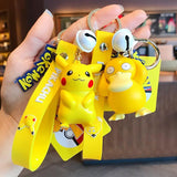 Figurine Pokemon Pikachu, salamèche, Psyduck, écureuil, Jigglypuff, Bulbasaur, personnage de dessin animé, poupée, jouet, cadeau d'anniversaire pour enfants