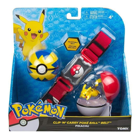 Figurine Pokemon TAKARA TOMY Poke Ball Belt Pikachu