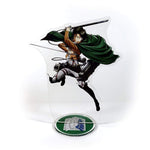 Figurine SNK Shingeki no Kyojin Attack on Titan Levi Rivaille support acrylique décor