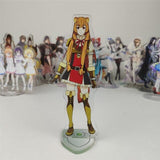 Figurine Tate no Yuusha no Nariagari  figure cosplay toy  Naofumi Iwatani Raphtalia acrylic doll 15cm