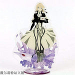 Figurine Violet Evergarden cosplay support acrylique 21 cm