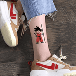 Tatouage Temporaire DBZ </br> Son Goku