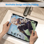 Goodies Genshin Impact Albedo tapis de Souris Drôle Tapis Antidérapant Tampons En Caoutchouc Naturel Gamer Ordinateur Tapis D'ordinateur Portable