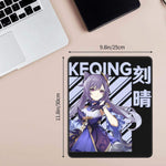 Goodies Genshin Impact tapis de Souris Drôle Tapis Antidérapant Tampons En Caoutchouc Naturel Gamer Ordinateur Tapis D'ordinateur Portable