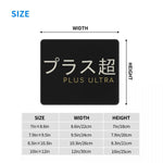 Goodies Plus Ultra MHA My Hero Academia Boku No Hero Academia tapis de Souris Drôle Tapis Antidérapant Tampons En Caoutchouc Naturel Gamer Ordinateur Tapis D'ordinateur Portable