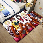 Goodies SNK tapis Attack On Titan décoration chambre manga