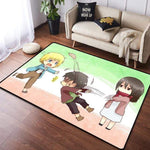 Goodies SNK tapis Attack On Titan décoration chambre manga