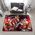 Goodies SNK tapis Attack On Titan décoration chambre manga