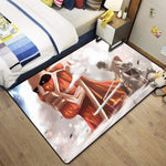 Goodies SNK tapis Attack On Titan décoration chambre manga