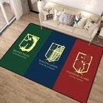 Goodies SNK tapis Attack On Titan décoration chambre manga