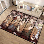 Goodies SNK tapis Attack On Titan décoration chambre manga
