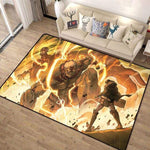 Goodies SNK tapis Attack On Titan décoration chambre manga