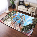 Goodies SNK tapis Attack On Titan décoration chambre manga