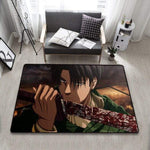 Goodies SNK tapis Attack On Titan décoration chambre manga