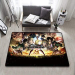 Goodies SNK tapis Attack On Titan décoration chambre manga