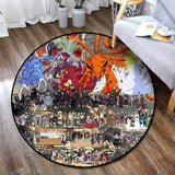 Goodies tapis naruto paillasson décoration chambre manga