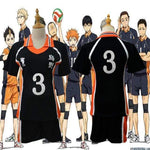 Haikyuu Costume de Cosplay Styles, uniforme de maillots de sport du Club de volley-ball, Karasuno Hinata Shyouyou pour lycée