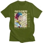 Hisoka Morow Hunter X Hunter t-shirt manches courtes 100% coton décontracté mode cosplay
