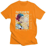 Hisoka Morow Hunter X Hunter t-shirt manches courtes 100% coton décontracté mode cosplay