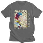 Hisoka Morow Hunter X Hunter t-shirt manches courtes 100% coton décontracté mode cosplay