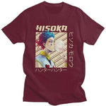 Hisoka Morow Hunter X Hunter t-shirt manches courtes 100% coton décontracté mode cosplay