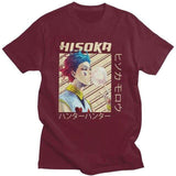 Hisoka Morow Hunter X Hunter t-shirt manches courtes 100% coton décontracté mode cosplay