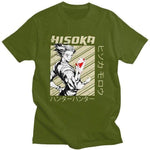 Hunter X Hunter Morou Hisoka Morow t-shirt manches courtes 100% coton décontracté mode cosplay