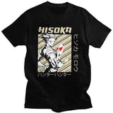 Hunter X Hunter Morou Hisoka Morow t-shirt manches courtes 100% coton décontracté mode cosplay