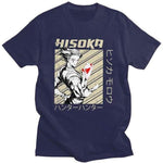 Hunter X Hunter Morou Hisoka Morow t-shirt manches courtes 100% coton décontracté mode cosplay