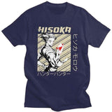Hunter X Hunter Morou Hisoka Morow t-shirt manches courtes 100% coton décontracté mode cosplay