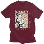 Hunter X Hunter Morou Hisoka Morow t-shirt manches courtes 100% coton décontracté mode cosplay