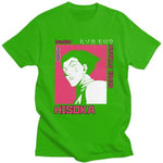 Hunter X Hunter Tshirt Hisoka HXH t-shirt manches courtes 100% coton décontracté mode cosplay
