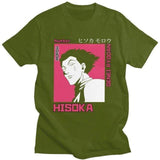 Hunter X Hunter Tshirt Hisoka HXH t-shirt manches courtes 100% coton décontracté mode cosplay