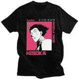 Hunter X Hunter Tshirt Hisoka HXH t-shirt manches courtes 100% coton décontracté mode cosplay