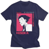 Hunter X Hunter Tshirt Hisoka HXH t-shirt manches courtes 100% coton décontracté mode cosplay